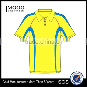 2016 MGOO Newest Cheap Customized Polo Shirts Sport Dri Fit Shirt Wholesale Sublimation Polo Shirt thumbnail-2
