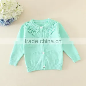 Winter Sweater for Kids/baby Girls Lace Sweater/Bottoming Shirt/4 Color thumbnail-4
