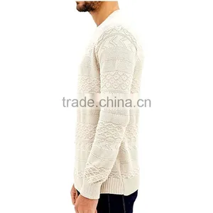 Round Neckline Polyester Sweater Designs Pictures for Man thumbnail-3