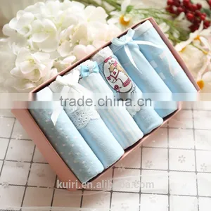 2017 New Gift Box Cotton Lady Underwear Cute Cotton Lace Sexy Girl Briefs Panties thumbnail-2