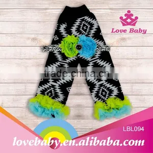 Wholesale Organic Fashionable Colorful Ruffle Baby Leg Warmers thumbnail-1