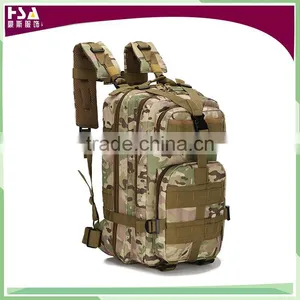 Waterproof Nylon ACU Camouflage Military Backpack Tactical thumbnail-4