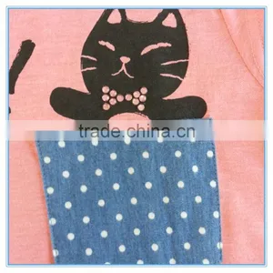 Knitting Pattern Childs Vest, Casual Vest for Girl, Cat Print Vest thumbnail-3