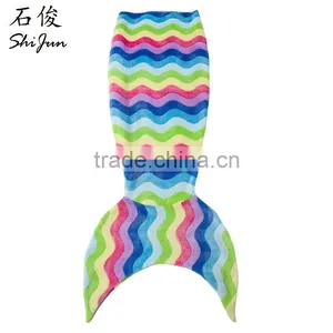 ShiJ Tails Mermaid Blanket For Kids thumbnail-1