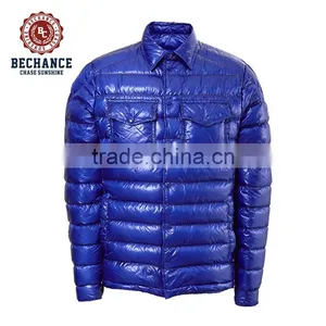 2017 New Men Blue Dowm Jacket Branded Name Winter Jacket thumbnail-1