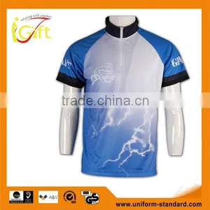 2014 Hot Sell Wholesale High Quality Fashionable Cool Racing Jersey thumbnail-1