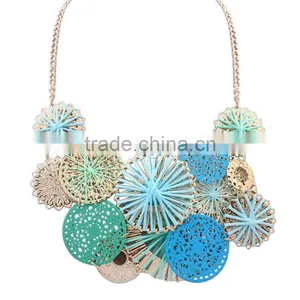Zinc Alloy Necklace With 2lnch Extender Chain Flower New Design Fashion Jewelry Necklace thumbnail-4