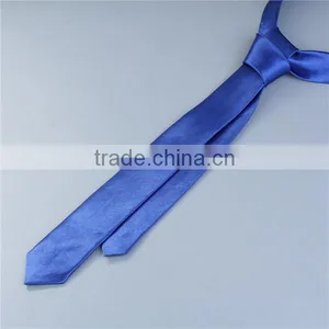 Polyester Necktie Royal Blue Men Neck Ties thumbnail-1