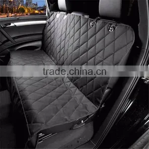 Oxford Waterproof Hammock Car Rear Back Seat Covers Dog Seat Covers for Pets thumbnail-2