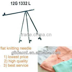 "Top 10 Quality " Flat Knitting Machines Needles 12gauge thumbnail-1