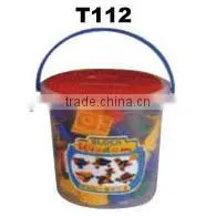 60pcs Wisdom PS Building Block With Bucket Set thumbnail-1