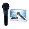 Cardioid Black Metal Plate Dynamic Wired Microphone thumbnail-1