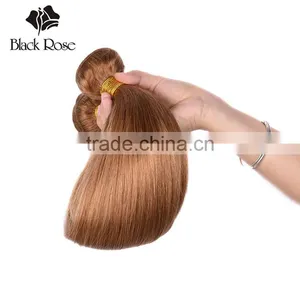 27# Straight Wave Dyeable Honey Blonde Brazilian Hair Weave Prices thumbnail-4