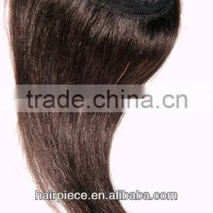 New Style Quality Human Hair Bangs, Clip-on Human Hair Piece Fringe Bangs thumbnail-2