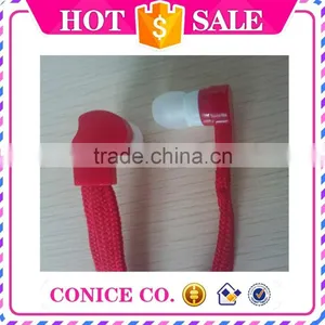 High Quality Noise Cancelling Function Balance Armature Shoelace Earphone With Mic thumbnail-5