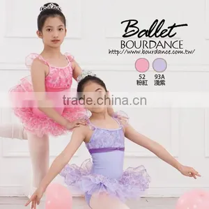 New Ballet Kids Ruffle Short Sleeve Dress thumbnail-1