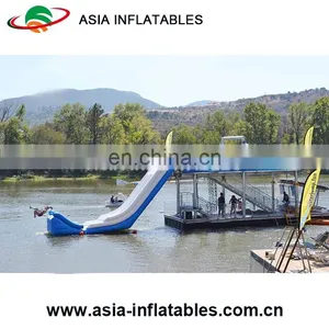Giant Inflatable Yacht Water Slide for Sale/Boat Water Slide for Yacht thumbnail-4