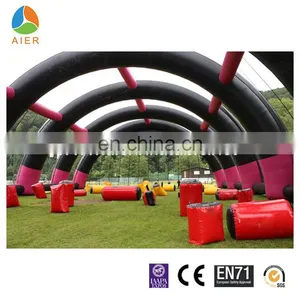 AIER Durable PVC Tarpaulin Inflatable Paintball Bunker Set For Outdoor Sports thumbnail-1