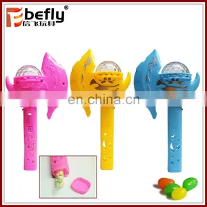 Promotional Plastic Flash Stick Best Sweet Candy Toy thumbnail-1