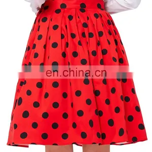 19 Colors ! Grace Karin Colorful Cheap Occident Short Retro Vintage Dress Women Vintage Cotton Skirt CL6294-1# thumbnail-4