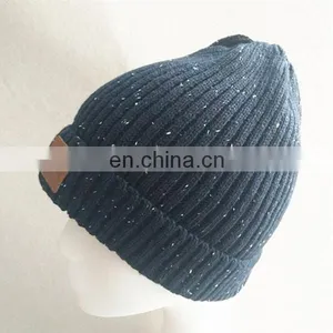 New Style Men's 100% Yarn Fancy Yarn Winter Hat thumbnail-2
