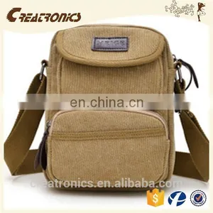 CR Fully Stocked Wholesale Professional Augur Canvas Bags Chest Pack Messenger Bag Khaki thumbnail-1