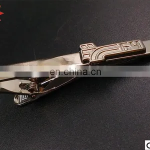 New Custom Design Silver Tie Clip thumbnail-4