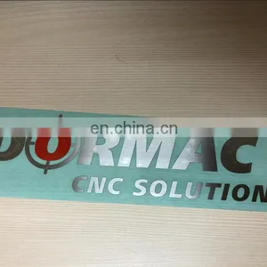 Quality Brushed Steel Split Lettering Sticker thumbnail-1