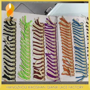5 cm Double Color Bullion Fringe, Sofa, Home Textile, Curtain Accessories thumbnail-2