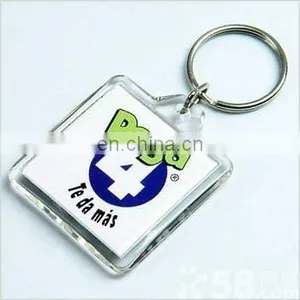 Promotional Square Acrylic Keychain40*40mm thumbnail-1