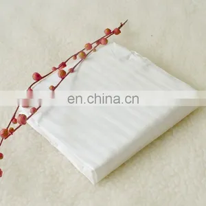 100% Cotton White Stripe Bed Sheet/flat Sheet/stripe Fabric for Hotel,hospital thumbnail-1