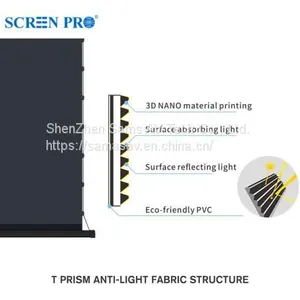 T PRISM Anti-light Tensioned Screen - Kinglux thumbnail-5