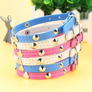 Color Big Bell Pet Collar Cat Collar British Style Pet Triangle Scarf Collar B5 thumbnail-1