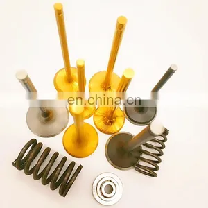 Race Gold Titanium Retainer Inlet Exhaust Engine Valve Springs Kits for Mitsubishi 4G63T 4G61 4G63 G63B 4G64 Racing Parts thumbnail-2
