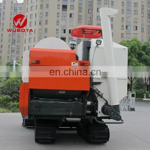 4LZ-4.5 Machinery Paddy Field Use Full Feeding Rice Harvester Combine Harvest Machine thumbnail-7