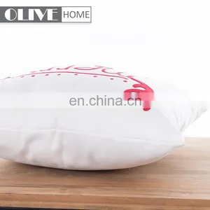 Custom Newest Design Printed Merry Christmas Theme Applique Work Cushion Cover thumbnail-4