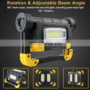 Super Bright 10W 750 Lumens Waterproof Portable Cordless COB LED Work Light For Outdoor thumbnail-4