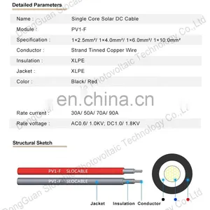 Double Sheathed Cable 6mm Hotsell PV Cable thumbnail-6