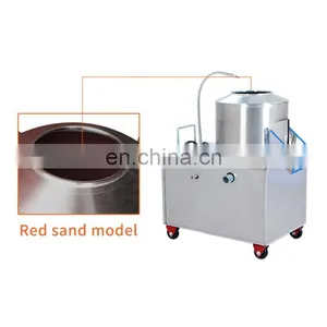 Small Capacity Carrot Peeler / Hot Sale Commercial Industrial Stainless Steel Electric Potato Peeling Machine thumbnail-7