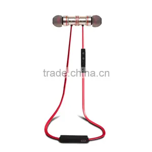 Sports Magnet Bluetooth Earphone With Neckband Design thumbnail-1