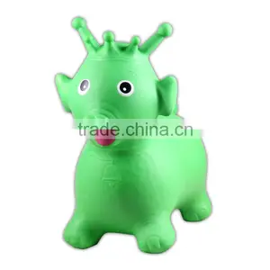 Green Horse Inflatable Animal Toy thumbnail-1