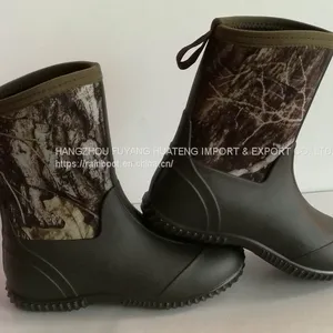 Outdoors Camo Women Neoprene Keep Warm Boot, Cheap Lady Neoprene Boots, Camo Neoprene Ladies Boots, Female Neoprene Shoes thumbnail-4