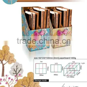 Fabric Covered Storage Boxes for Document Classification thumbnail-1