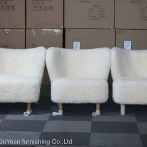 2022 High Quality Mid Century Modern Furniture Lounge With Cushion Petra Chair With Solid Ashwood Legs thumbnail-4