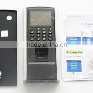 HSY-F801 New Style 1800 Cards 1800 Fingerprint Wiegand Output ARM9 P0latform Door Access Control and Time Attendance thumbnail-3