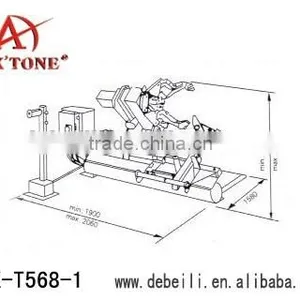 GuangZhou Used Heavy Duty Truck Tyre Changer Machine AX-008 Quality Choice thumbnail-1