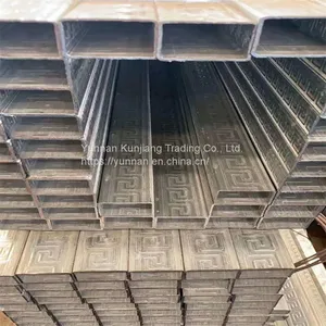 Yunnan Q235 Square Tube Wholesale Hot Dip Galvanized Square Tube 40 * 80 * 3 Square Tube Kunming Sales Square Tube thumbnail-2