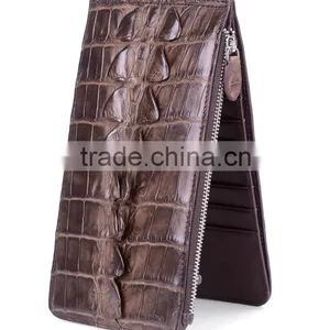 Fashion Genuine Crocodile Skin Leather Card Holder for Men Wallet thumbnail-6