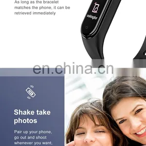Bracelet Heart Rate Blood Pressure Health Waterproof Watch Band Wristband Fitness Tracker M3 M4 M5 Reloj Smart Watch thumbnail-4