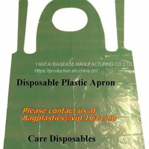 Medical Protective Disposable Apron, CPE APRON, With Thumb Loop, Kitchen, Dental Supplies, Chef, Healthcare thumbnail-1